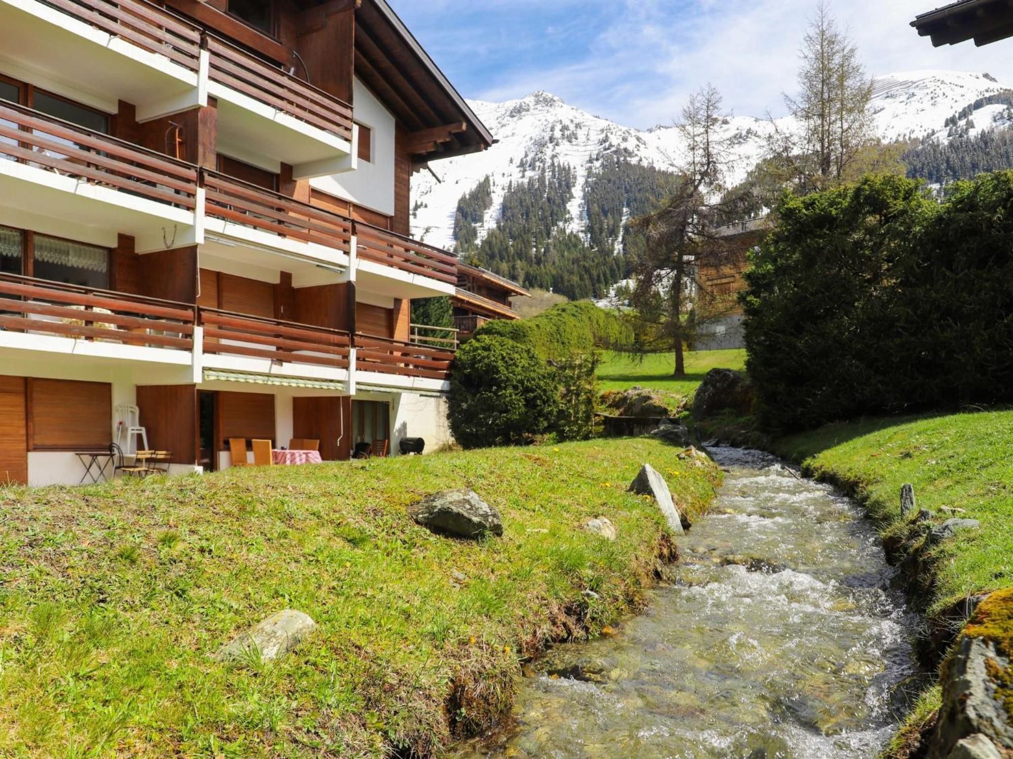 Apartment Vert Pré Verbier Extérieur photo