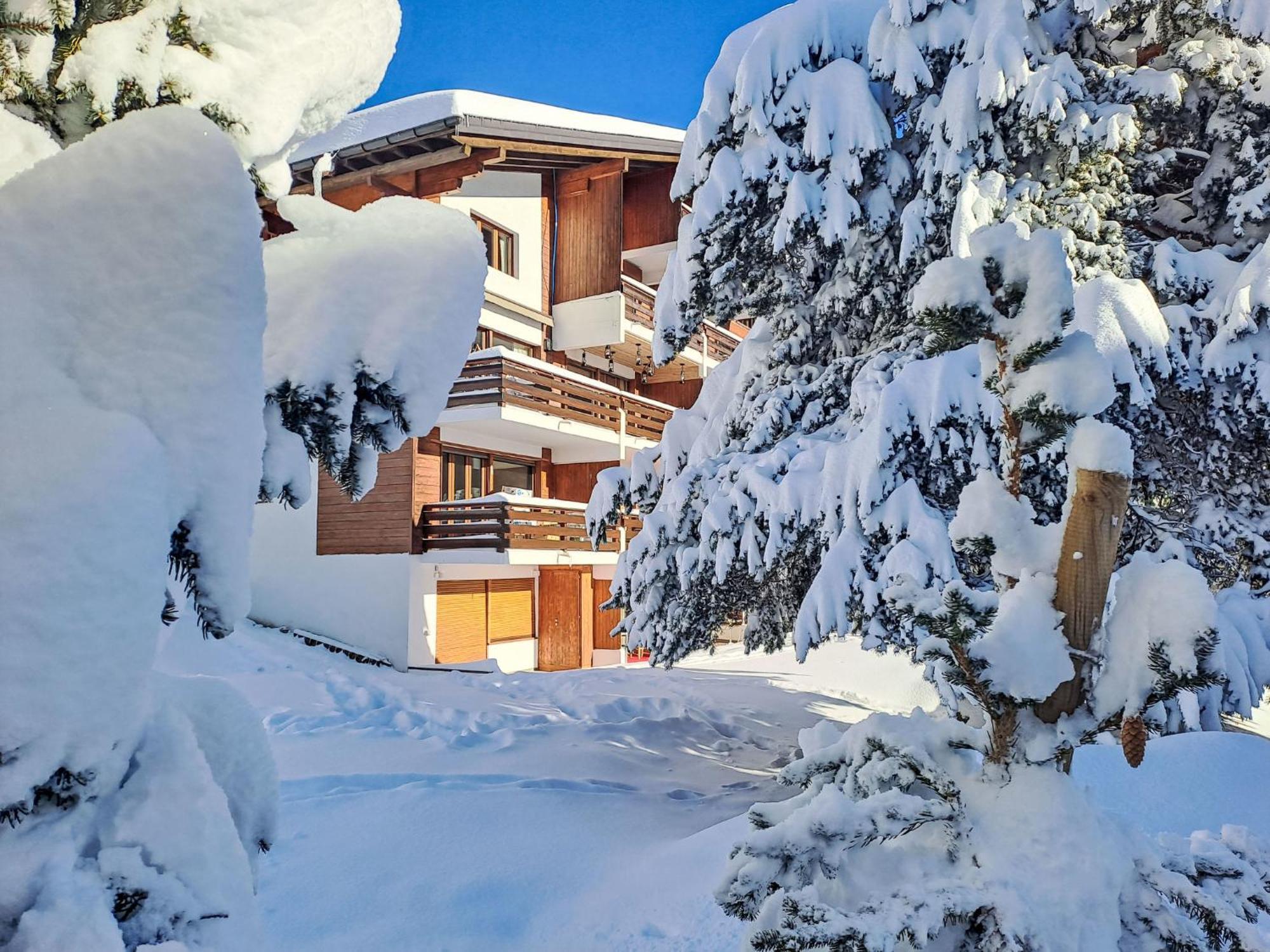 Apartment Vert Pré Verbier Extérieur photo